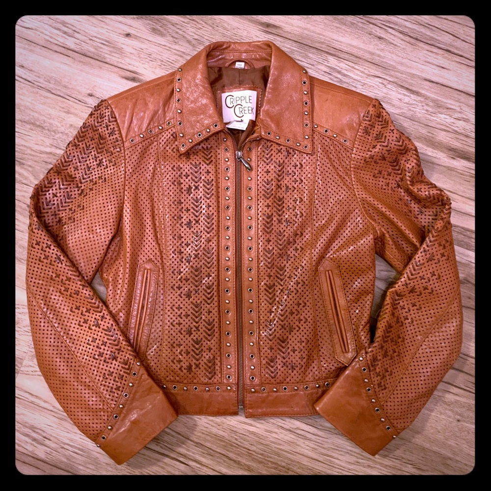 Medium Cripple Creek Leather Jacket